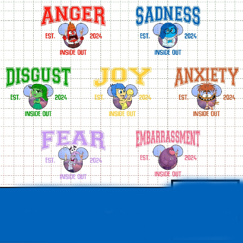 Pixar Inside Out Characters Group , Today Is A Core Memory Day, Inside ...