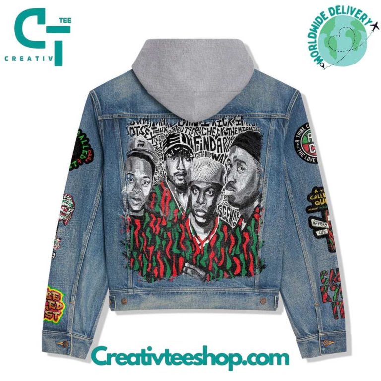 A Tribe Called Quest Midnight Marauders Hooded Denim Jacket