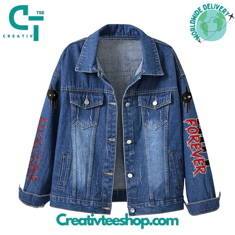 Alice Cooper Coops Nightmare 50th Anniversary Denim Jacket