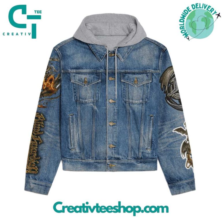 Blind Guardian Hooded Denim Jacket