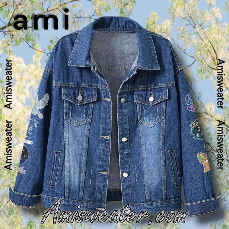 Coldplay We'll Be Glowing In The Dark Denim Jacket-a
