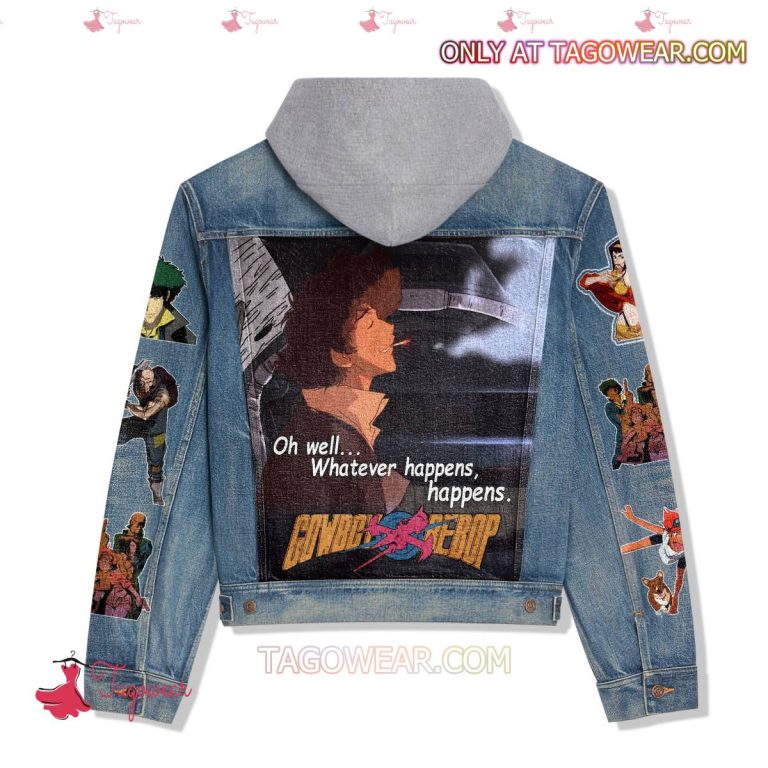 Cowboy Bebop What Happens Jean Hoodie Jacket-b