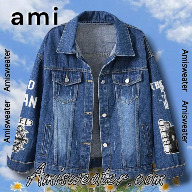 Creed Band Summer Of '99 Tour Denim Jacket-a