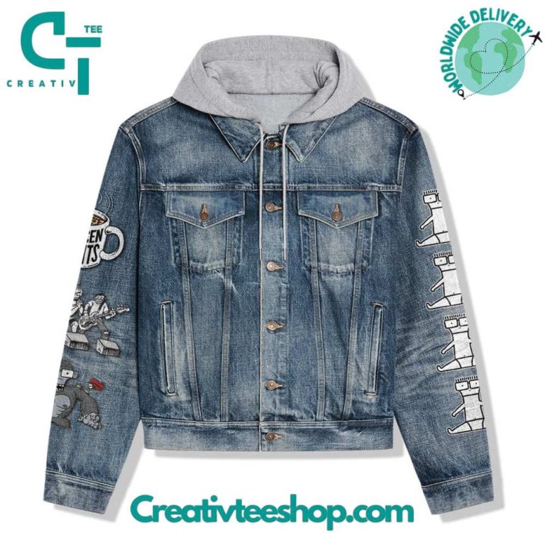 Decendents I Dont Want To Grow Up Hooded Denim Jacket