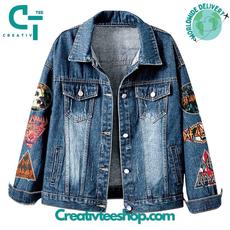 Def Leppard 2025 Tour Denim Jacket