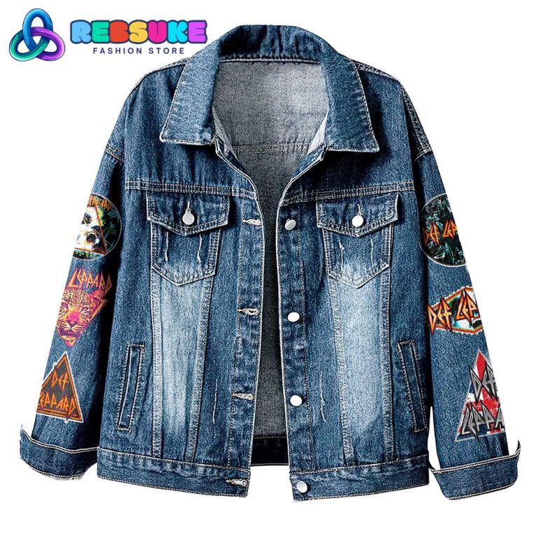 Def Leppard Tour 2025 Limited Edition Denim Jacket