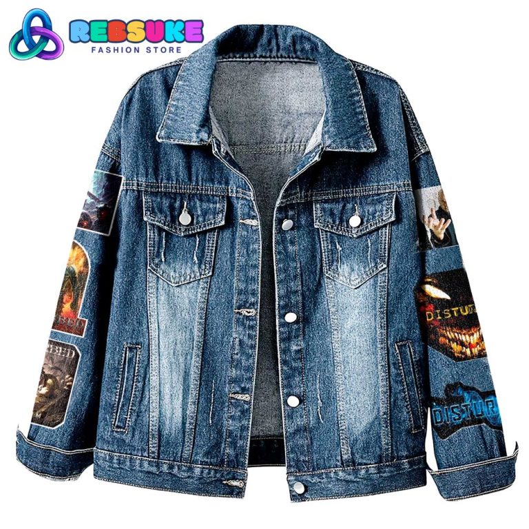 Disturbed The Sickness 25th Anniversary Tour Denim Jacket