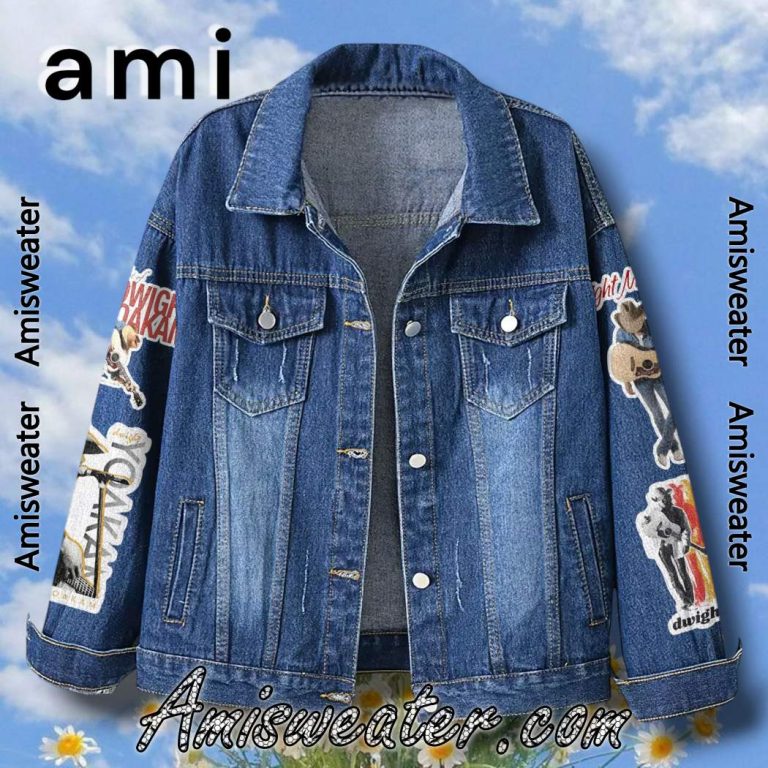 Dwight Yoakam The Cosmic Roundup And Rodeo Tour 2025 Denim Jacket-a