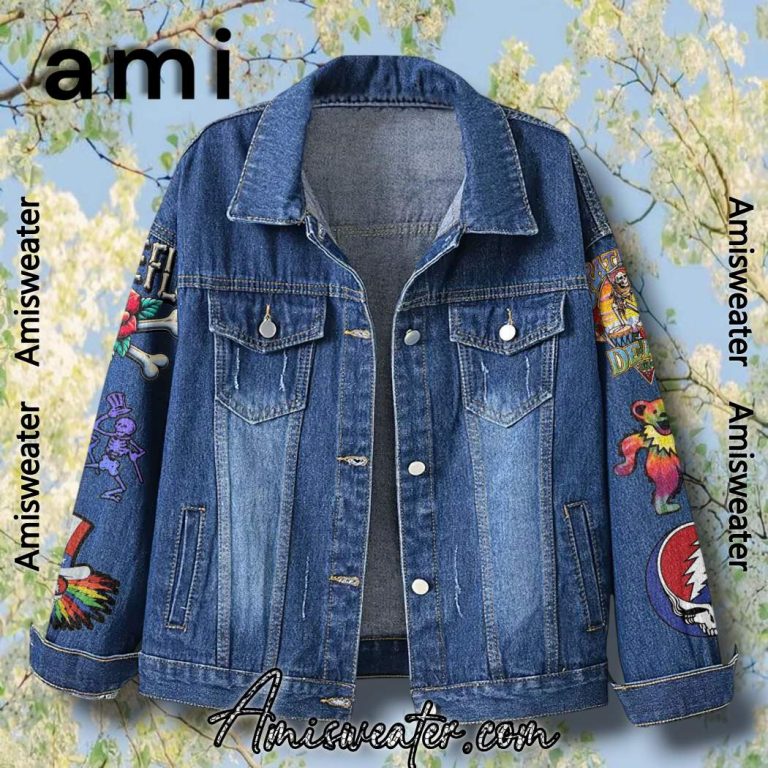 Grateful Dead Sixty Years So Far Denim Jacket-b