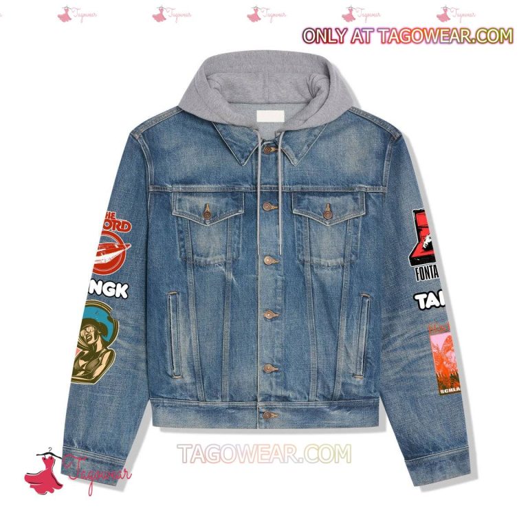 Idles Tangk Love Is The Fing Jean Hoodie Jacket-a