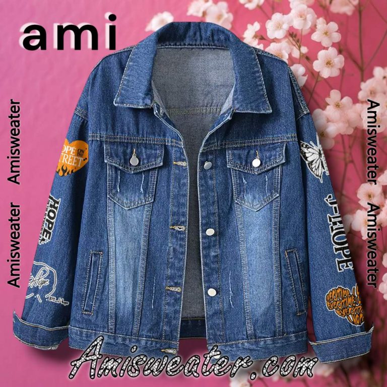 J-hope Every Time I Hope As Always For Us Denim Jacket-b