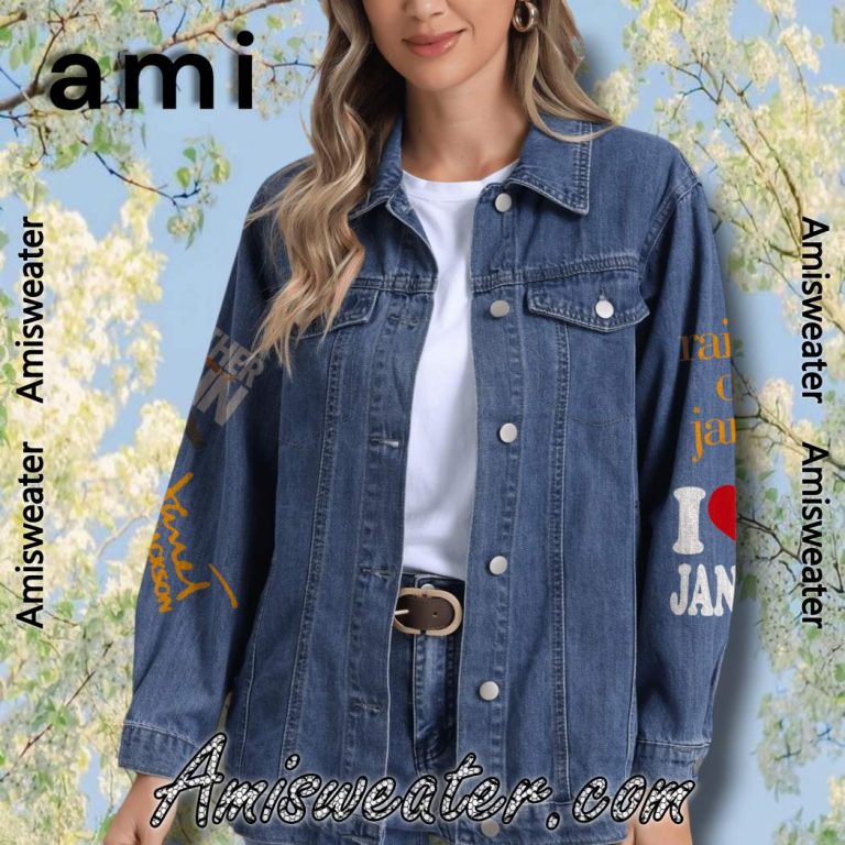 Janet Jackson Las Vegas Residency 2025 Denim Jacket-a
