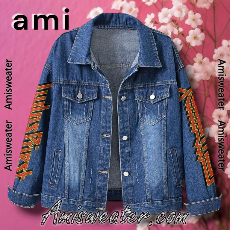 Judas Priest Painkiller Denim Jacket-b