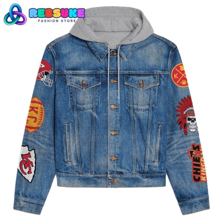 Kansas City Chiefs Sons Of Arrowhead Customized Hoodie Denim Jacket