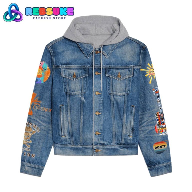 Kenny Chesney No Shoes No Shirt No Problems Hoodie Denim Jacket