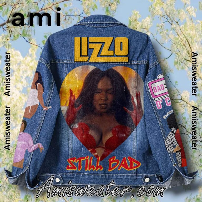 Lizzo Still Bad Denim Jacket-b