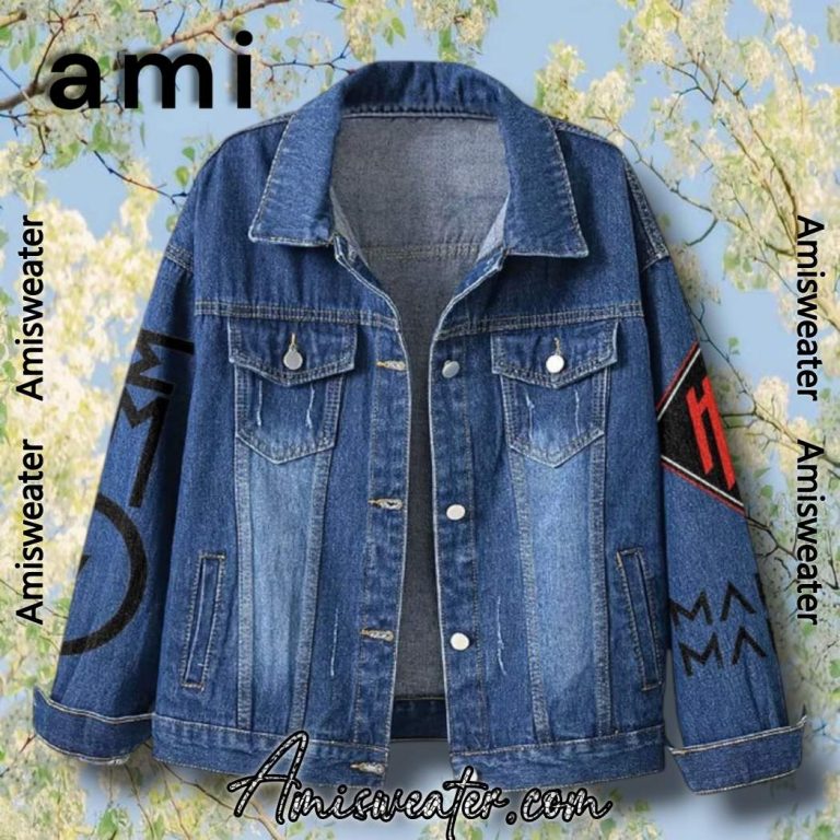 Marilyn Manson One Assassination Under God Denim Jacket-a