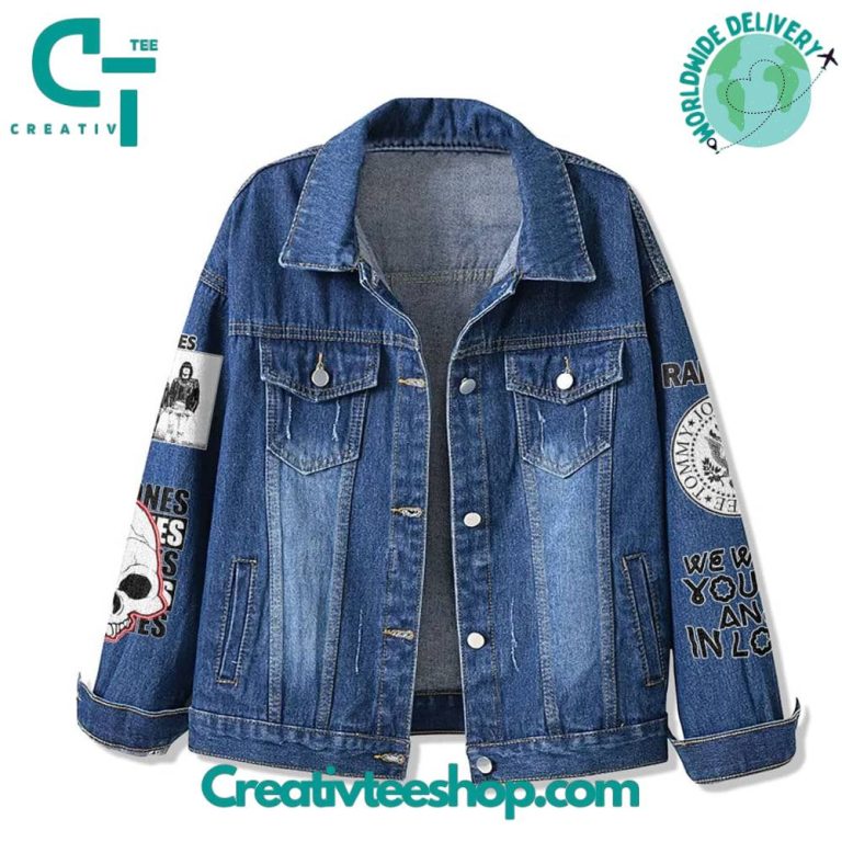 Marky Ramones South America 2025 Tour Denim Jacket