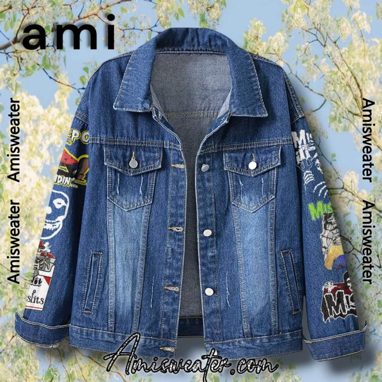 Misfits Death Comes Ripping Denim Jacket-b
