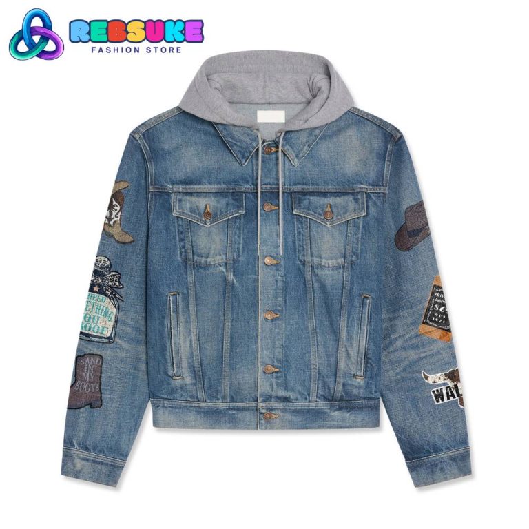 Morgan Wallen Last Night Hoodie Denim Jacket
