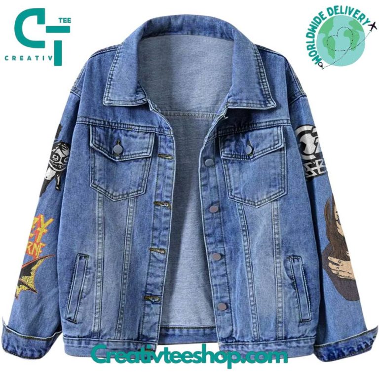 Ozzy Osbourne No Escape From Now Denim Jacket