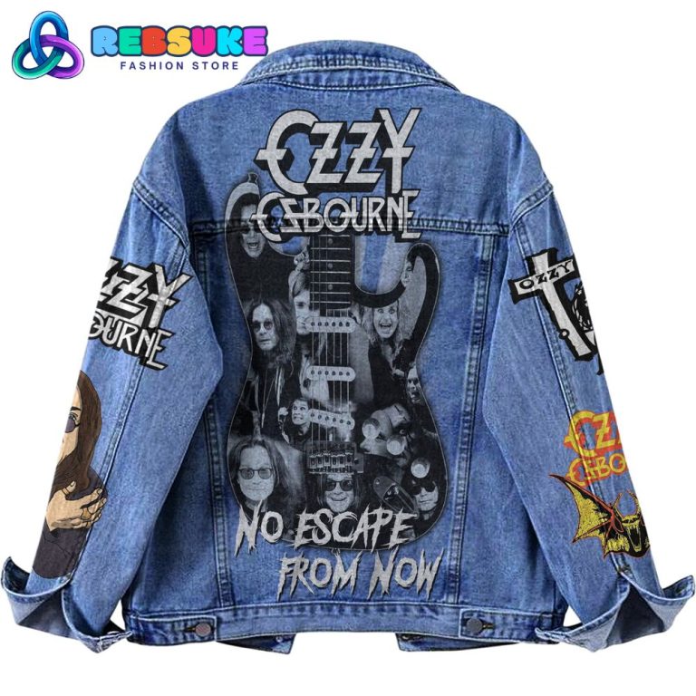 Ozzy Osbourne No Escape From Now Denim Jacket