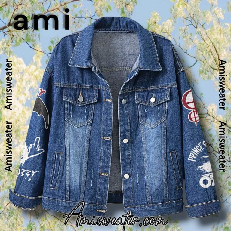 Ozzy Osbourne What The F More Do You Need Denim Jacket-a