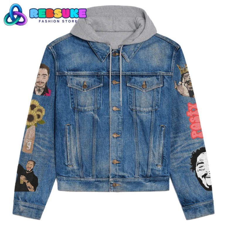 Post Malone I Had Some Help Hoodie Denim Jacket