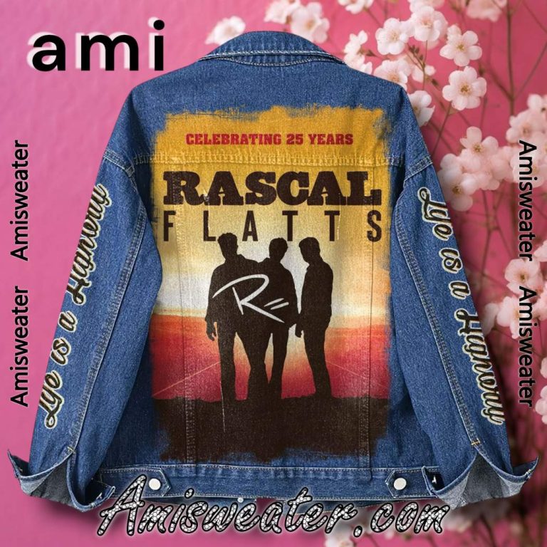 Rascal Flatts Celebrating 25 Years Denim Jacket-a
