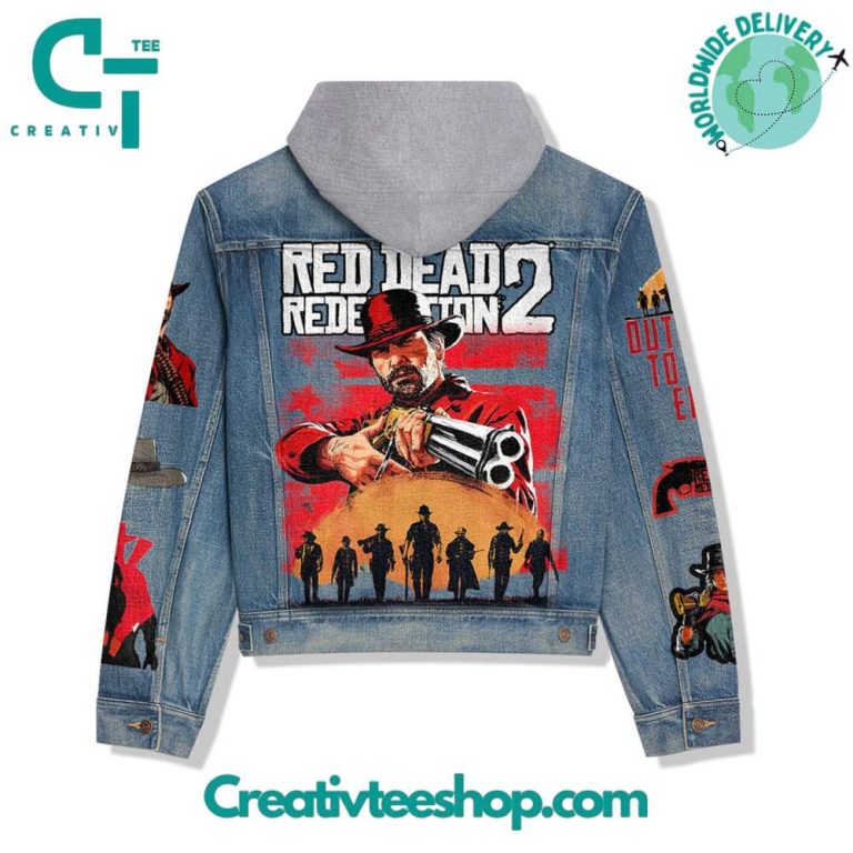 Red Dead Redemption 2 Hooded Denim Jacket