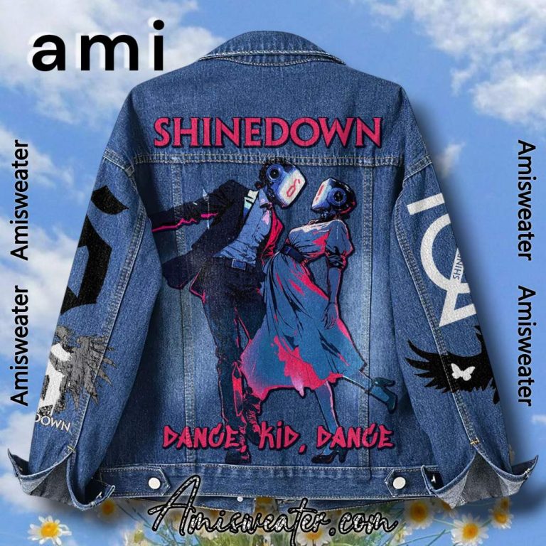 Shinedown Dance Kid Dance Denim Jacket-b