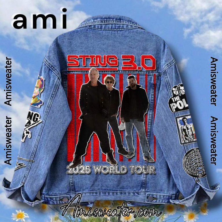 Sting 3.0 2025 World Tour Denim Jacket-a