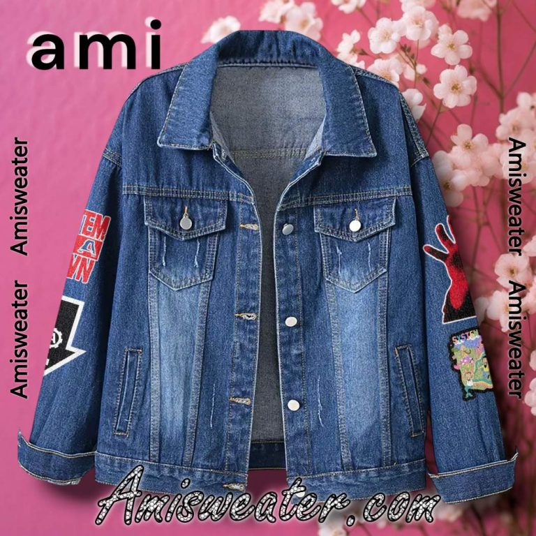 System Of A Down Wake Up South America Stadium Tour Denim Jacket-a