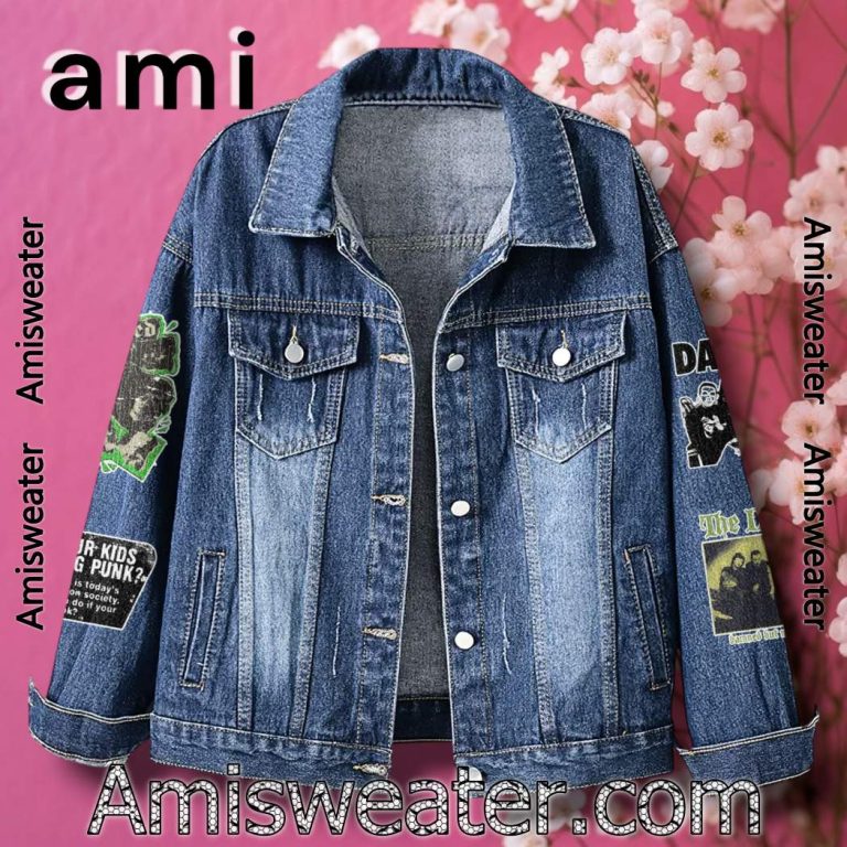 The Damned Final Australian Tour Denim Jacket-a