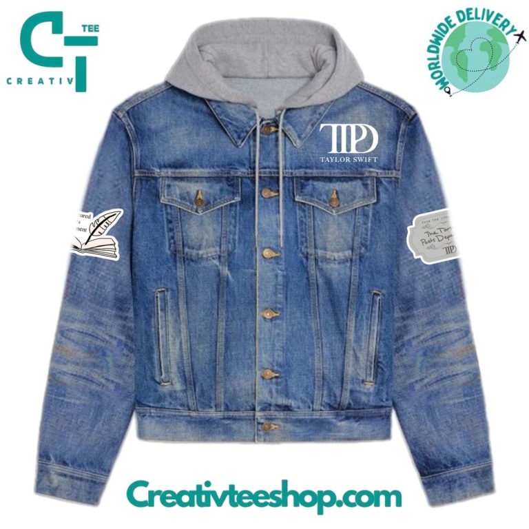The Tortured Poets Department Taylor Swift Spotify Denim Jacket