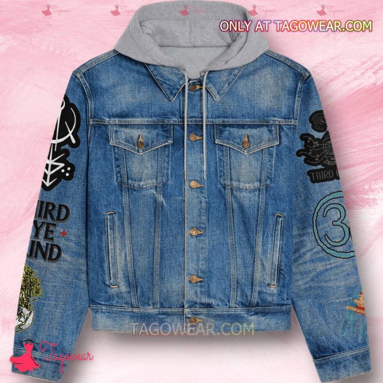 Third Eye Blind 'cause I Don't Care How's It Going To Be Jean Hoodie Jacket-b