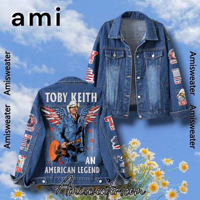 Toby Keith An American Legend Denim Jacket
