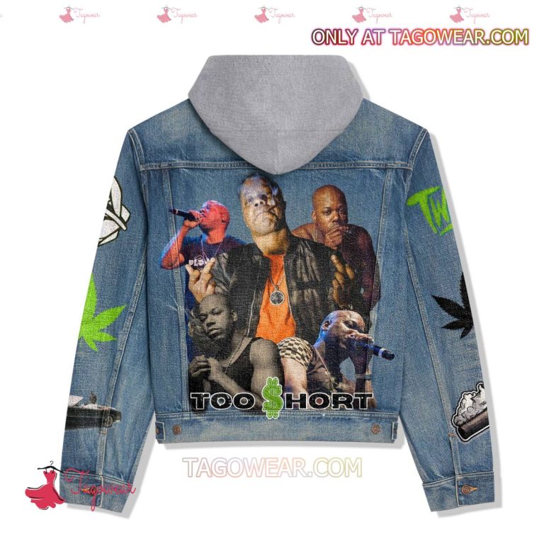 Too Short Weed Jean Hoodie Jacket-a