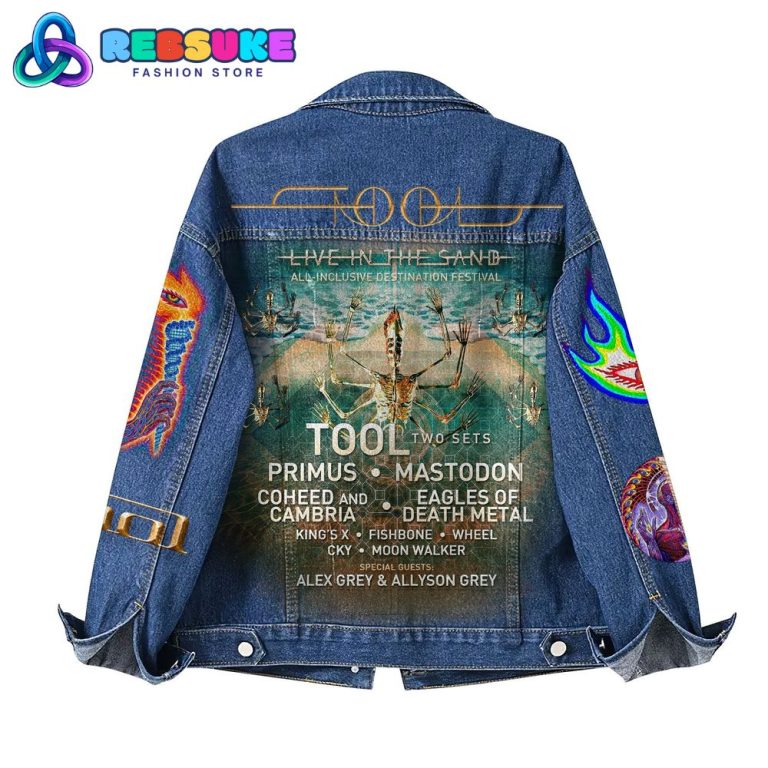 Tool Live in the Sand 2025 Limited Denim Jacket