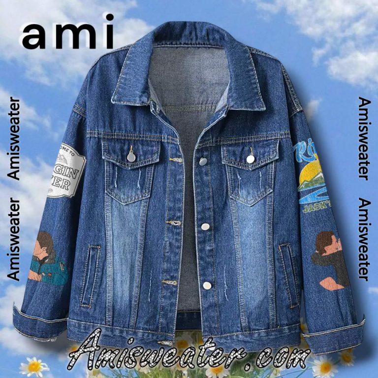 Virgin River Jack's Bar Denim Jacket-b