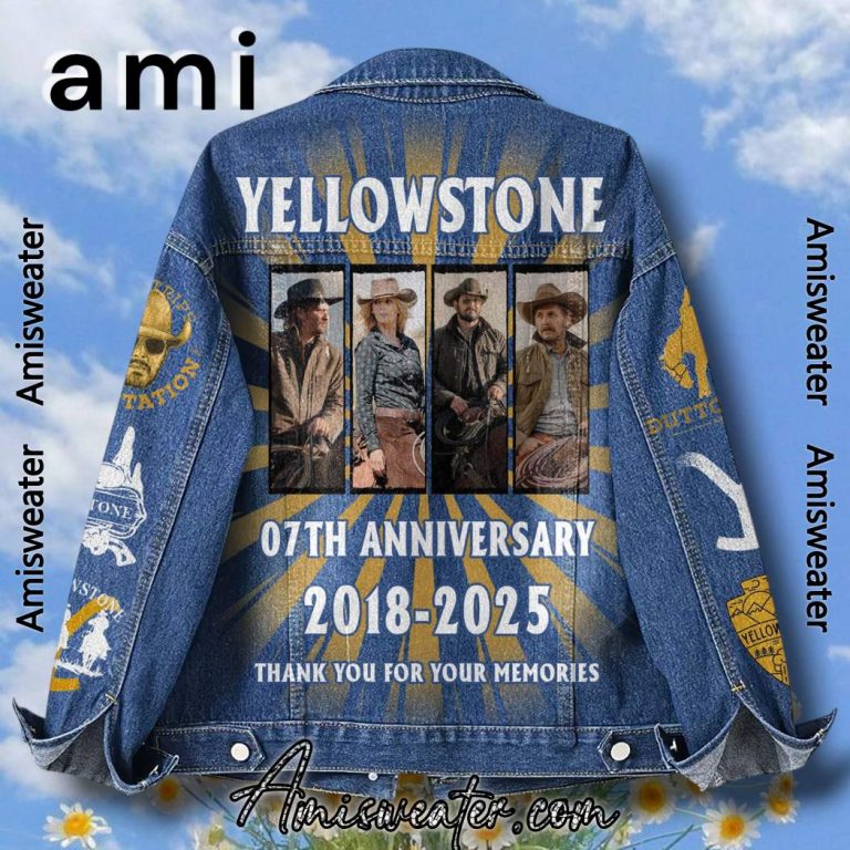 Yellowstone 7th Anniversary 2018-2025 Denim Jacket-b