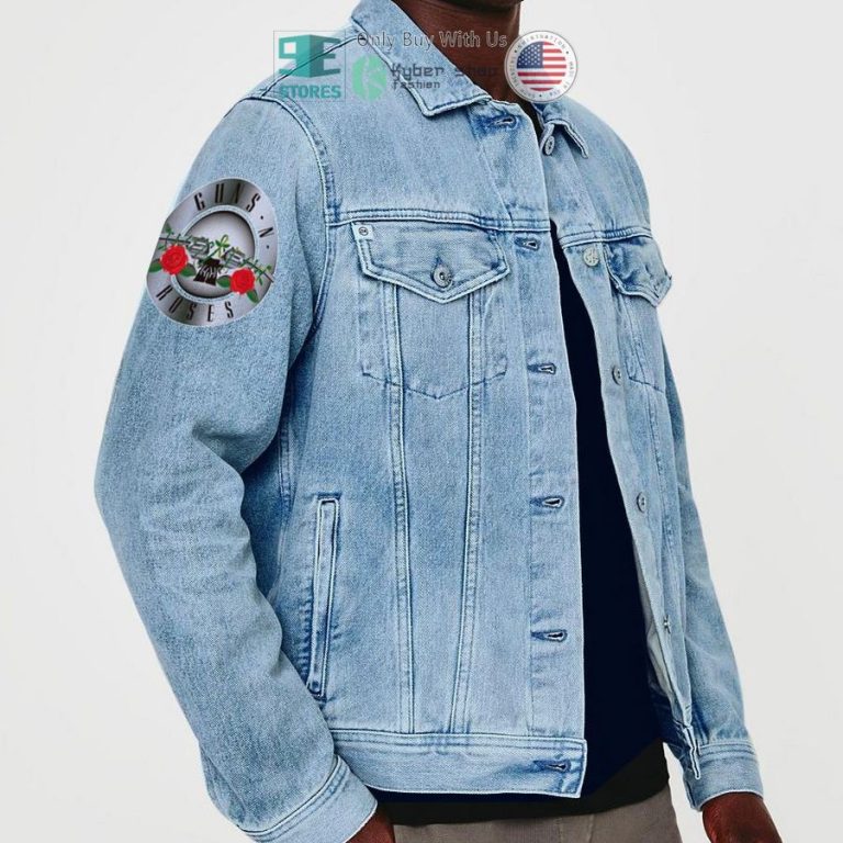 Guns N' Roses Band Appetite for Democracy 3D Album Denim Jacket - Lovely smile